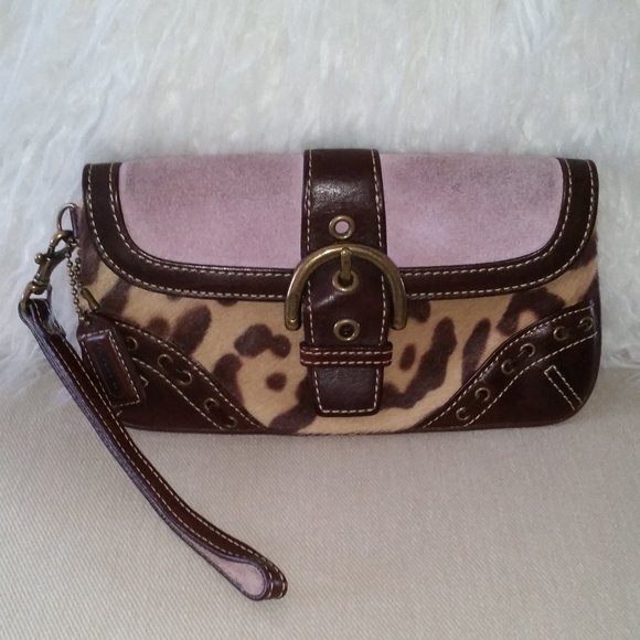 Coach Handbags - Authentic Rare Vintage Ltd ed. Madison leather Coach wristlet